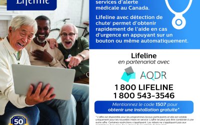 NOUVEL AVANTAGE AUX MEMBRES DE L’AQDR LIFELINE