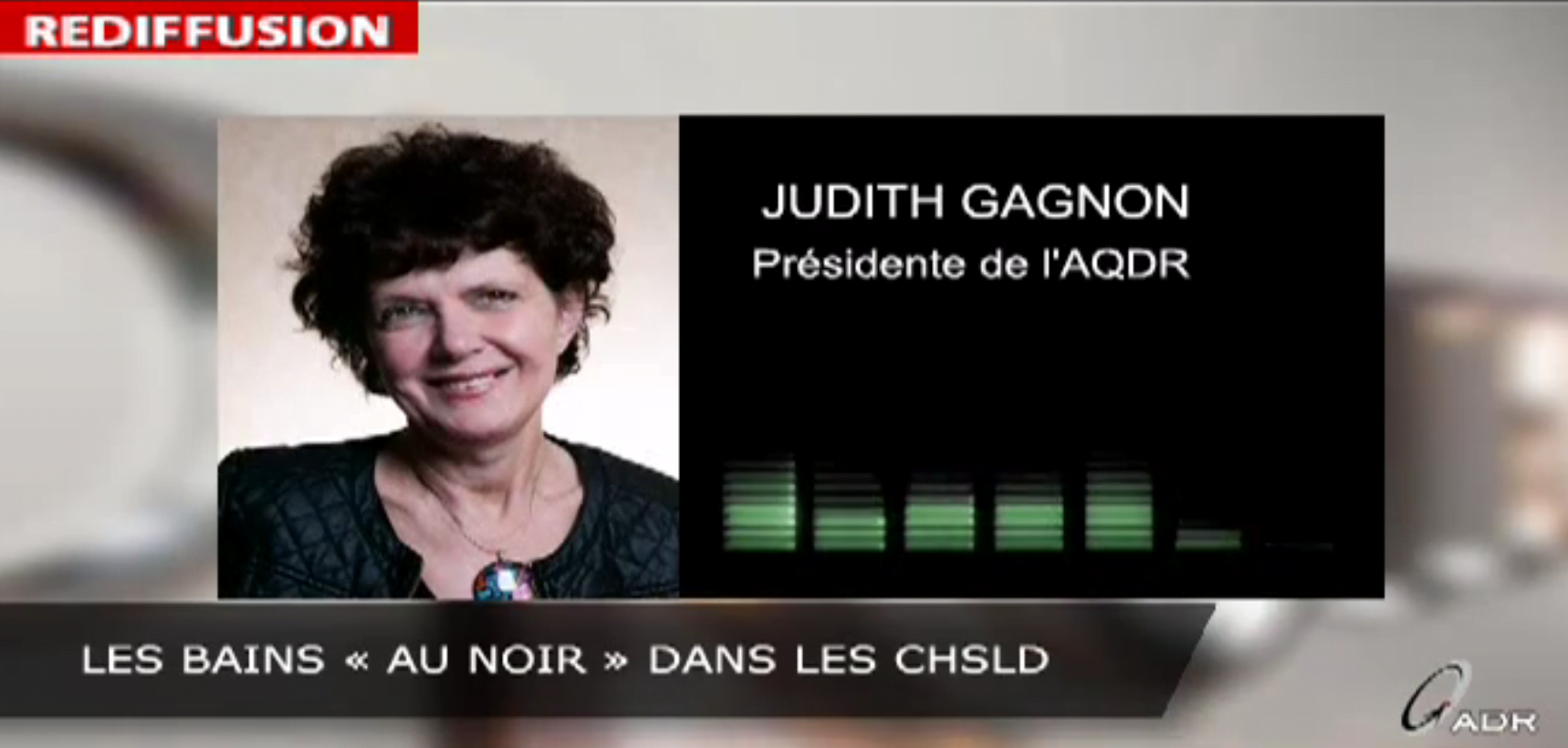 Les bains “au noir” | Extraits – ADR.tv | 17 avril 2015
