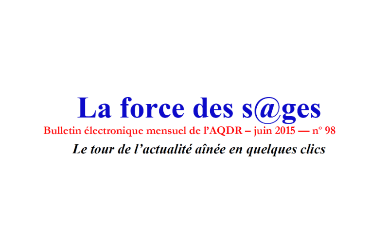La force des s@ges – juin 2015