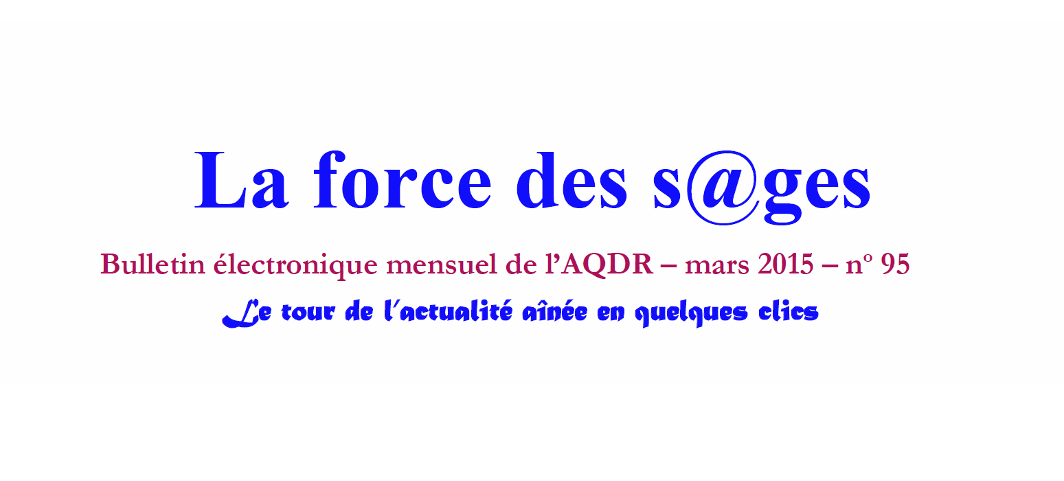 La force des s@ges – mars 2015
