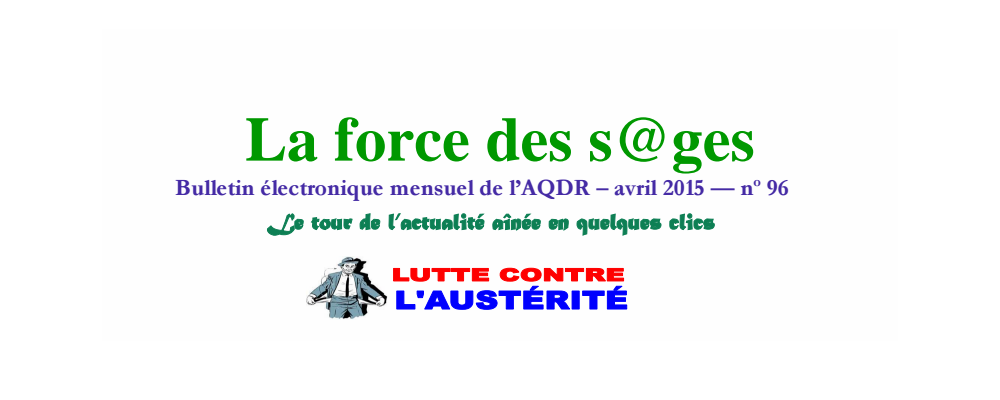 La force des s@ges – avril 2015