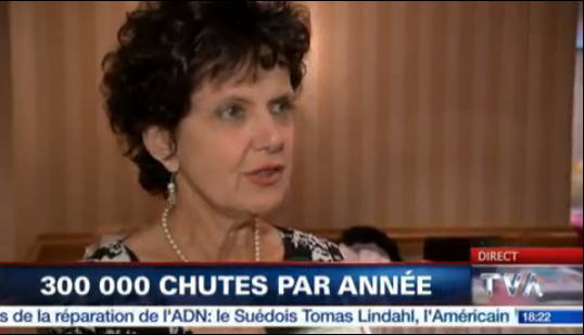 300 000 chutes par année | Le TVA 18h du 7 octobre 2015 (Vidéo)