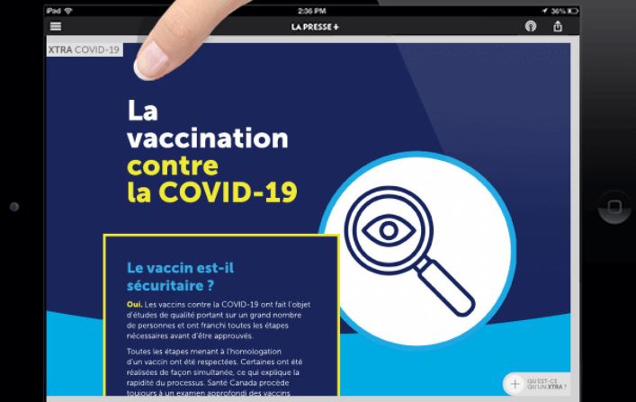 La vaccination contre la COVID-19
